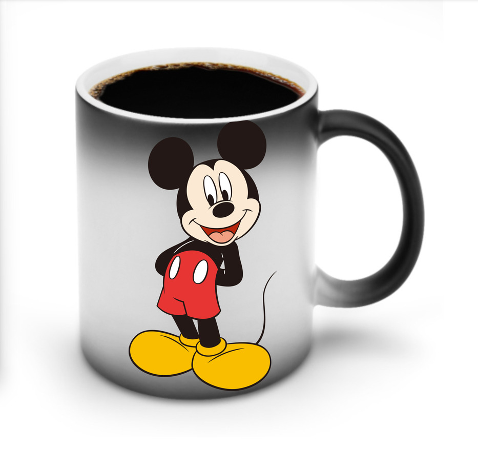 ミッキーマウス Mickey Mouse 温度変色マグカップ