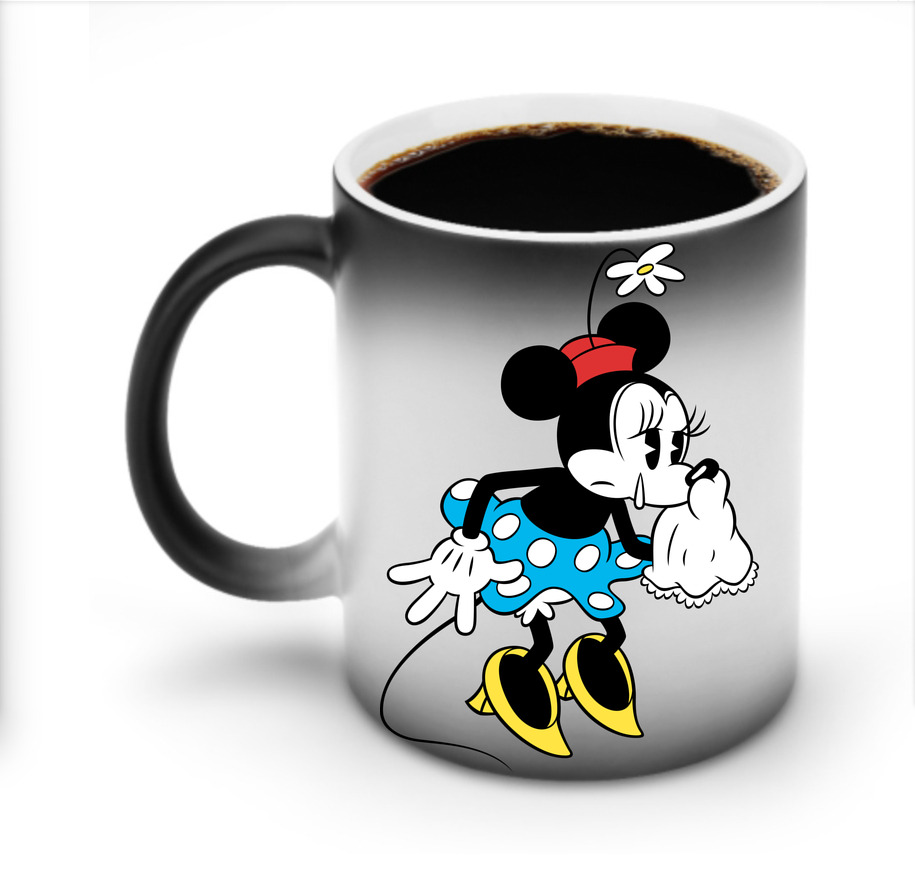 ミッキーマウス Mickey Mouse 温度変色マグカップ