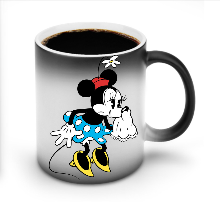 ミッキーマウス Mickey Mouse 温度変色マグカップ