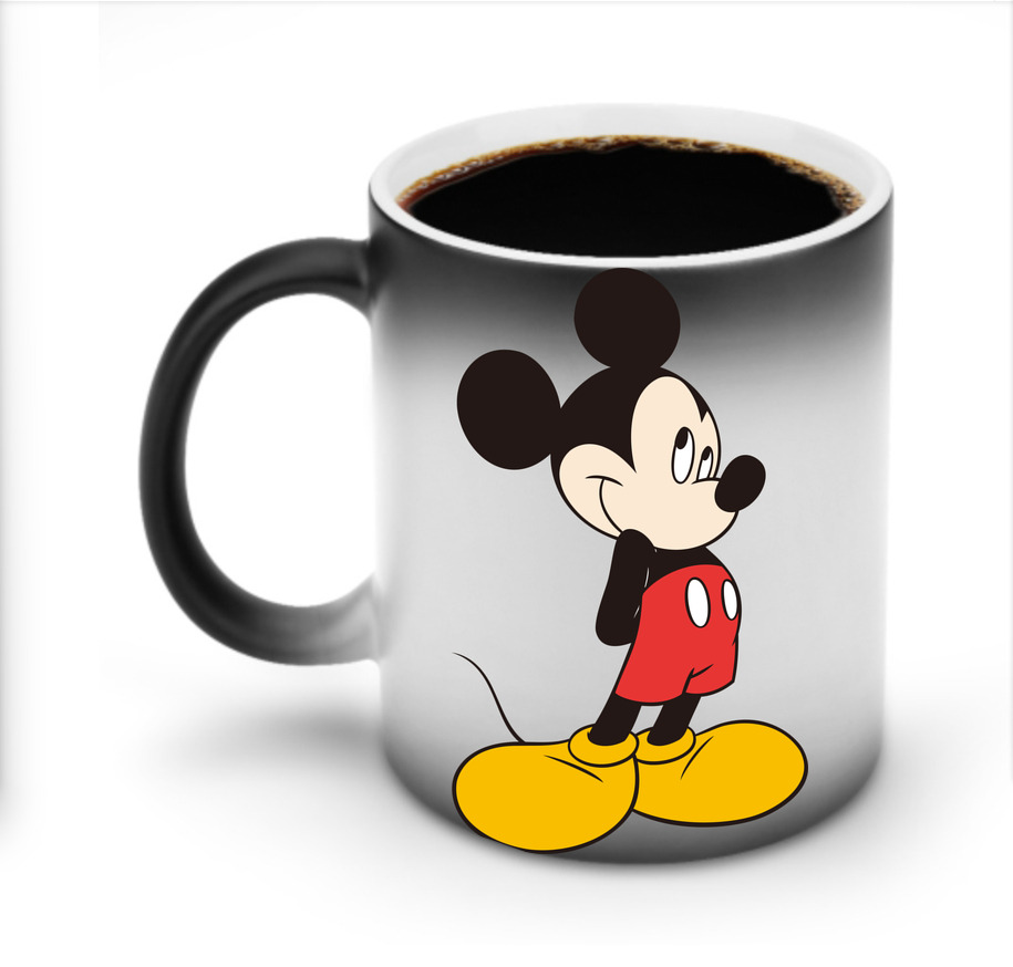 ミッキーマウス Mickey Mouse 温度変色マグカップ