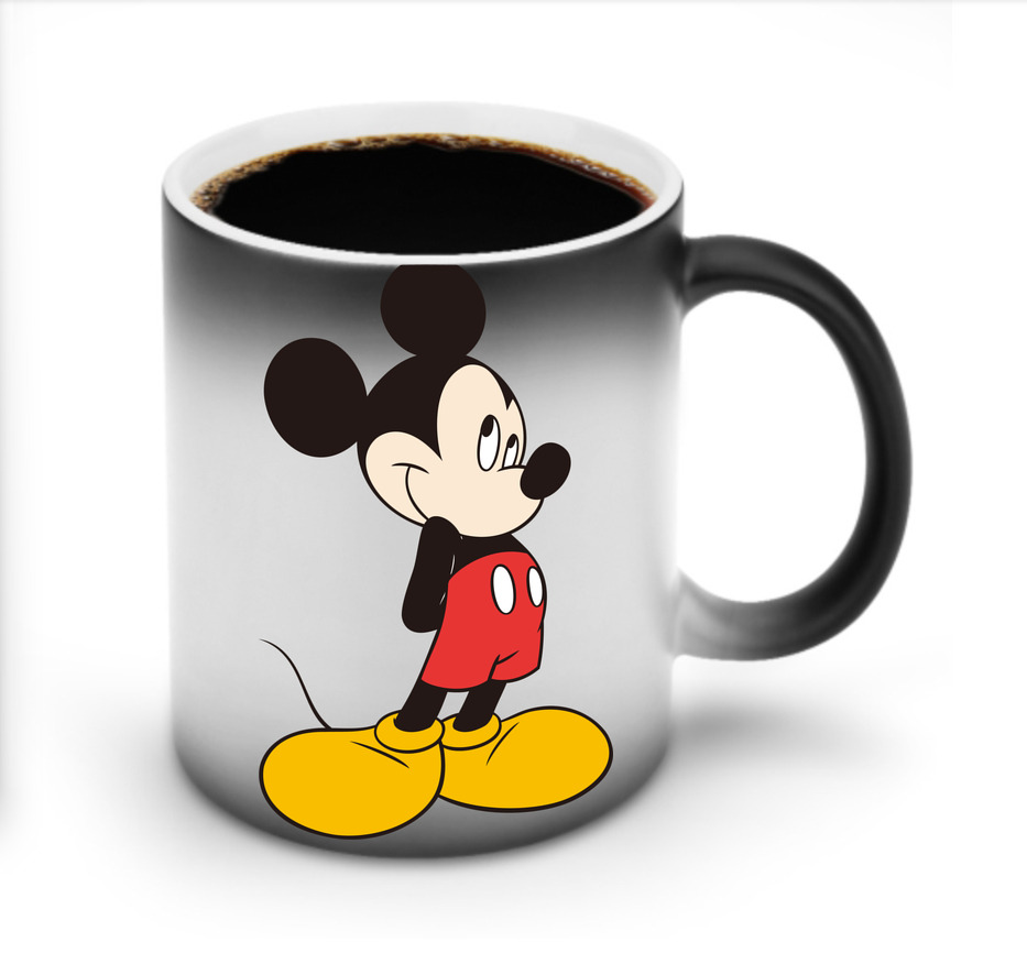 ミッキーマウス Mickey Mouse 温度変色マグカップ