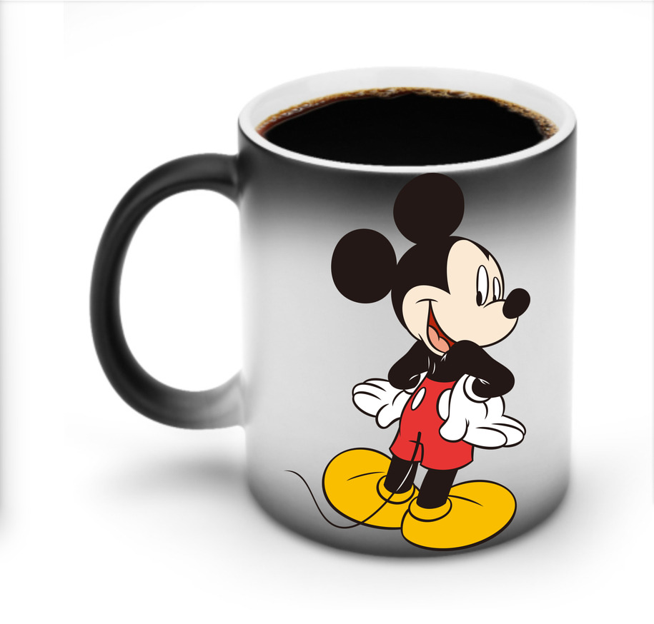 ミッキーマウス Mickey Mouse 温度変色マグカップ