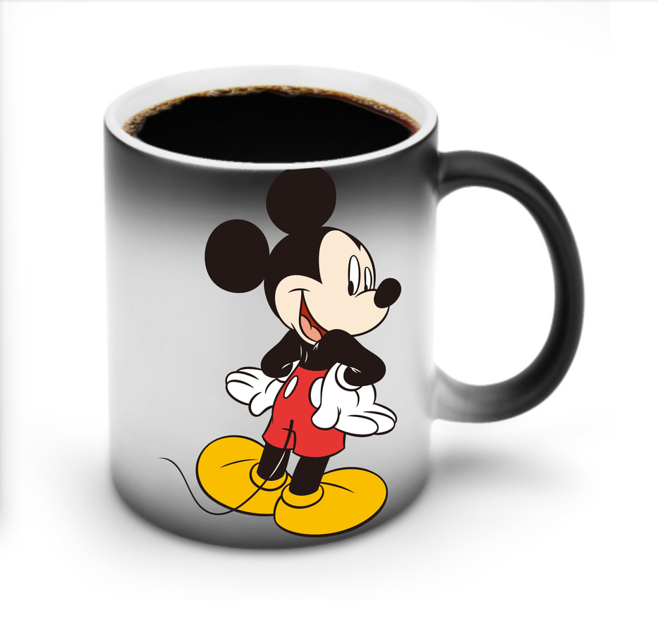 ミッキーマウス Mickey Mouse 温度変色マグカップ