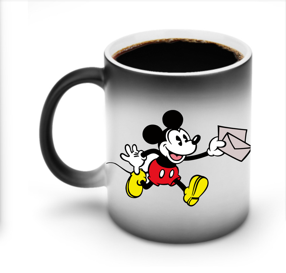 （画像用） ミッキーマウス Mickey Mouse 温度変色マグカップ