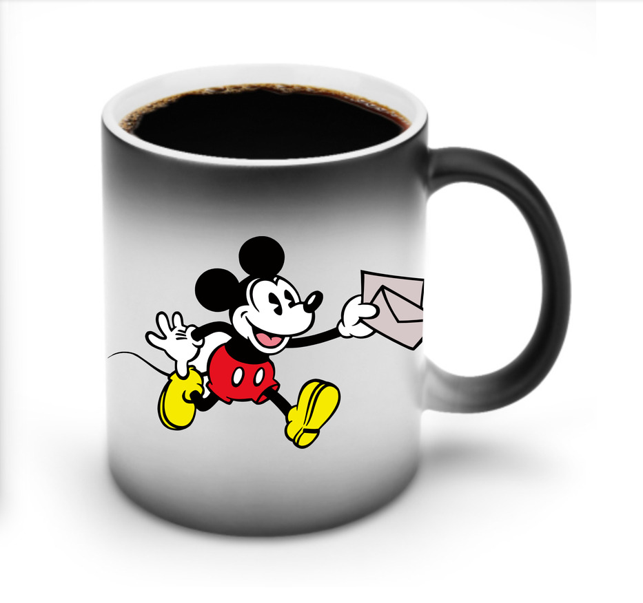 （画像用） ミッキーマウス Mickey Mouse 温度変色マグカップ