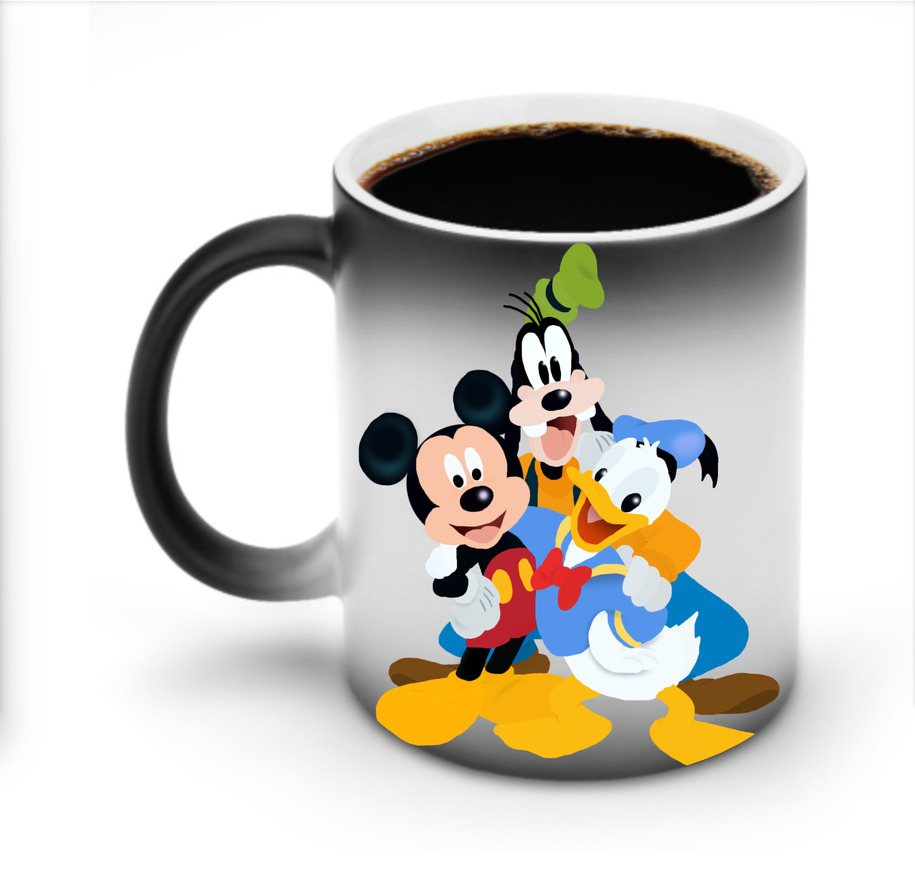 ミッキーマウス Mickey Mouse 温度変色マグカップ