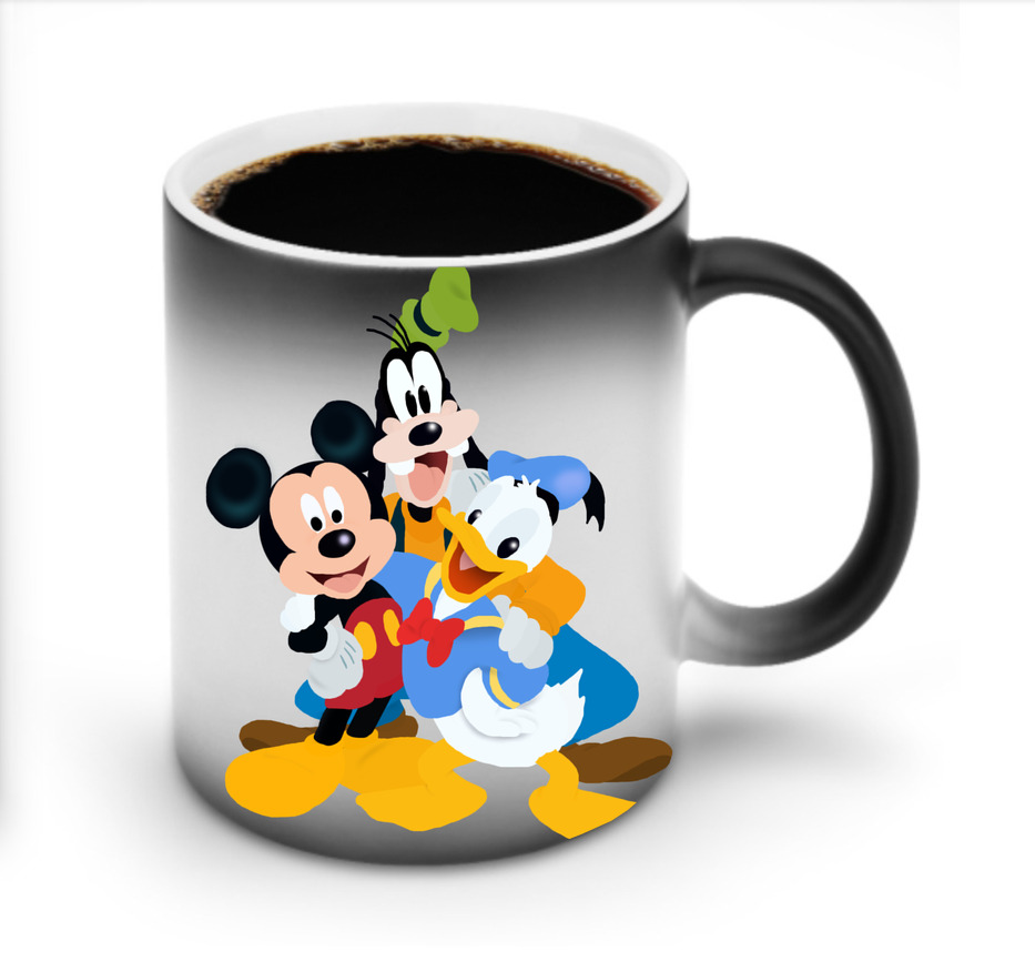 ミッキーマウス Mickey Mouse 温度変色マグカップ