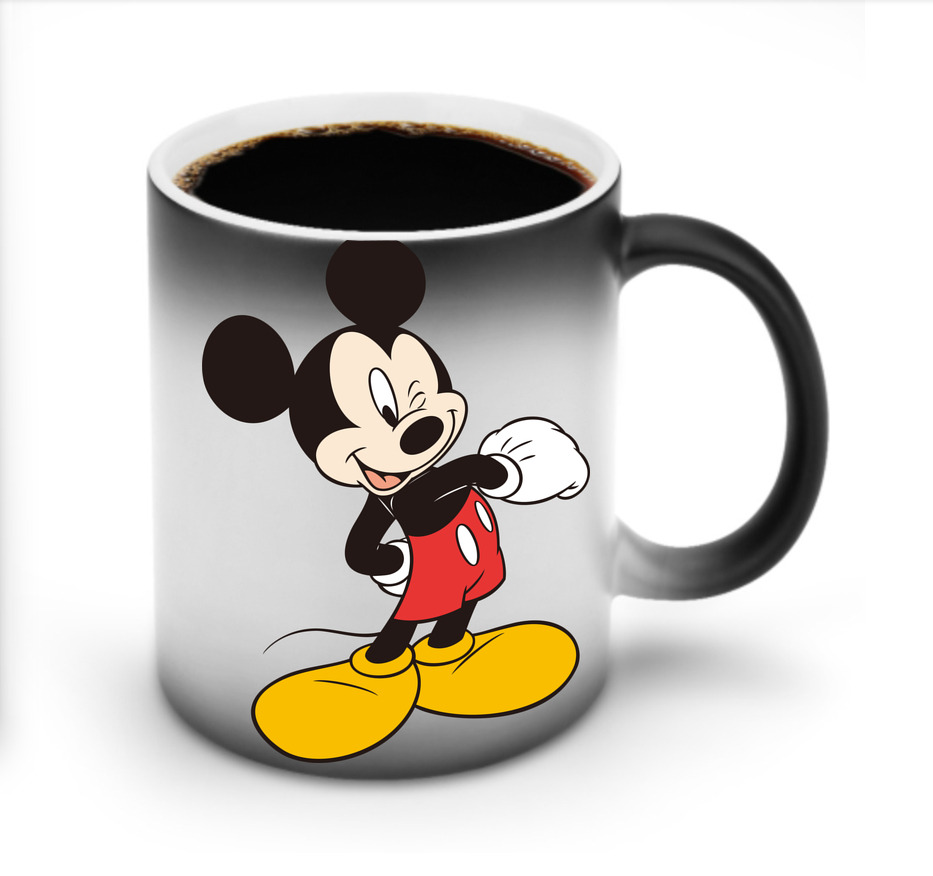 ミッキーマウス Mickey Mouse 温度変色マグカップ