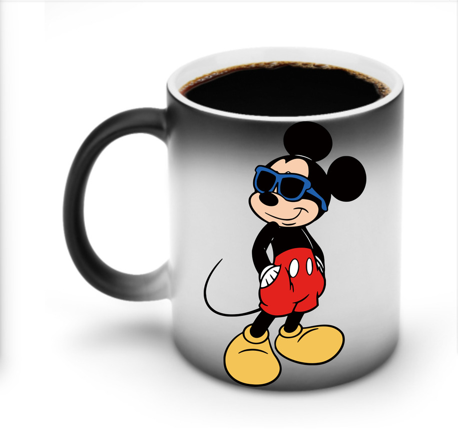 ミッキーマウス Mickey Mouse 温度変色マグカップ