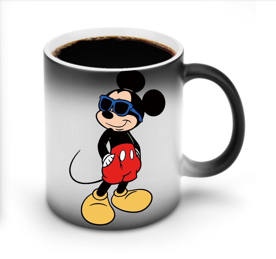ミッキーマウス Mickey Mouse 温度変色マグカップ