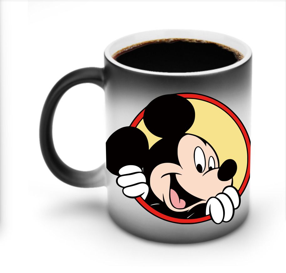 ミッキーマウス Mickey Mouse 温度変色マグカップ