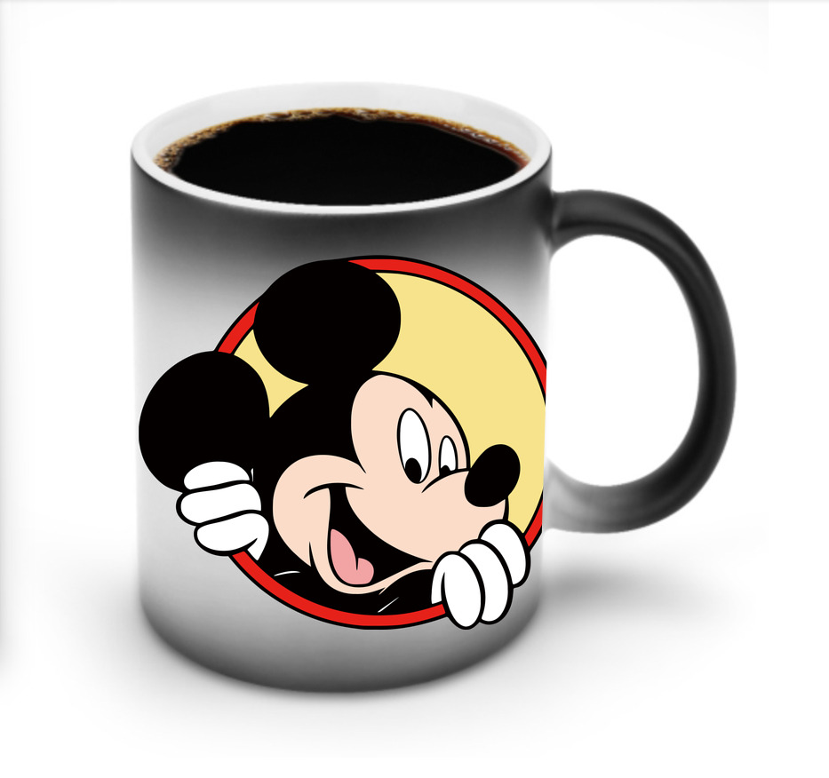 ミッキーマウス Mickey Mouse 温度変色マグカップ
