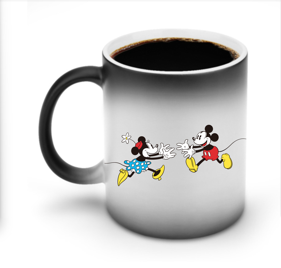 ミッキーマウス Mickey Mouse 温度変色マグカップ