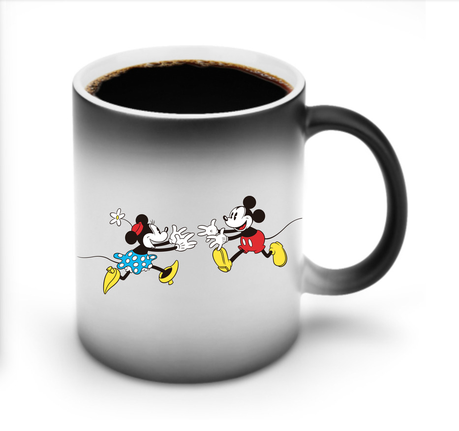 ミッキーマウス Mickey Mouse 温度変色マグカップ