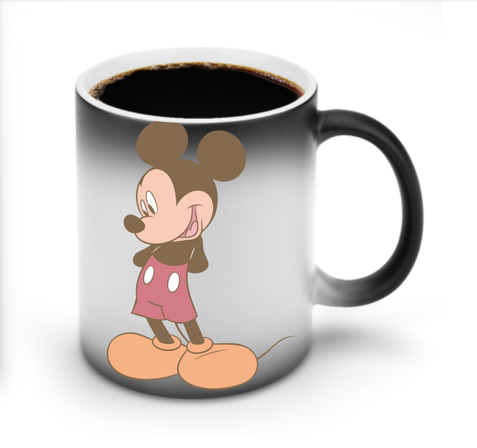 ミッキーマウス Mickey Mouse 温度変色マグカップ