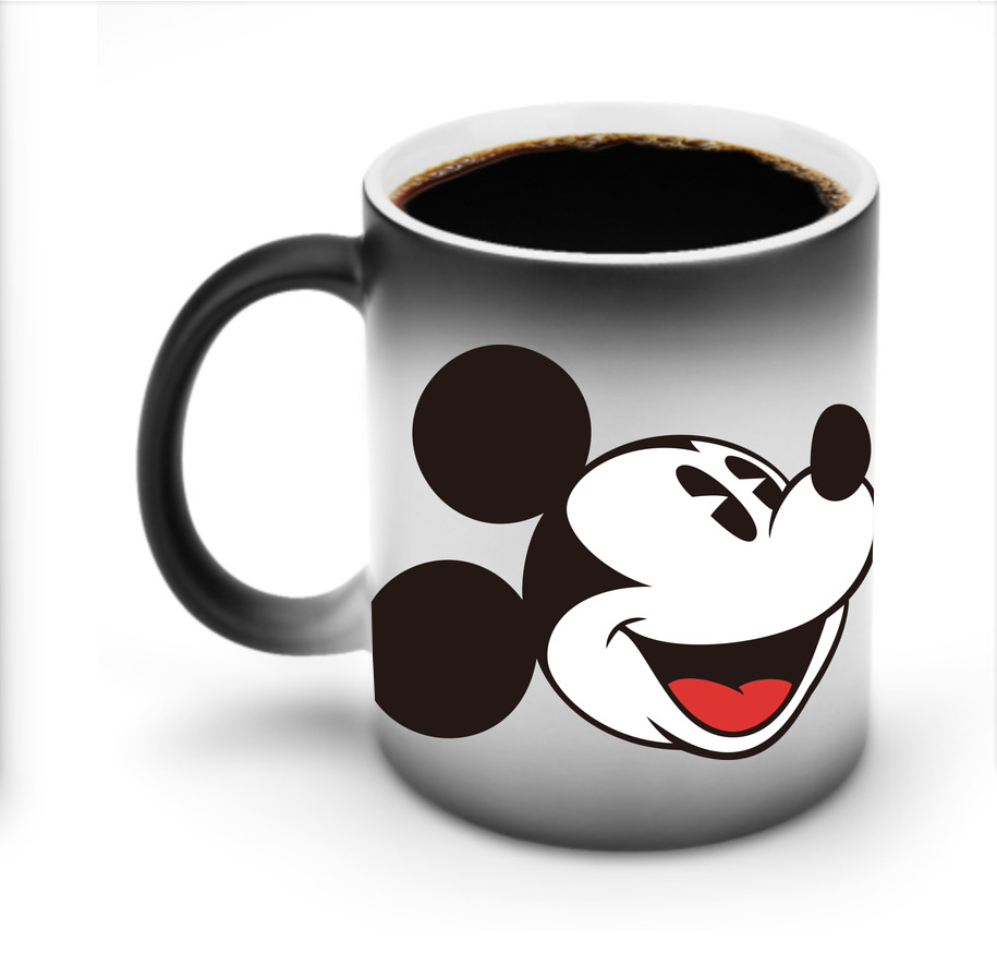 ミッキーマウス Mickey Mouse 温度変色マグカップ