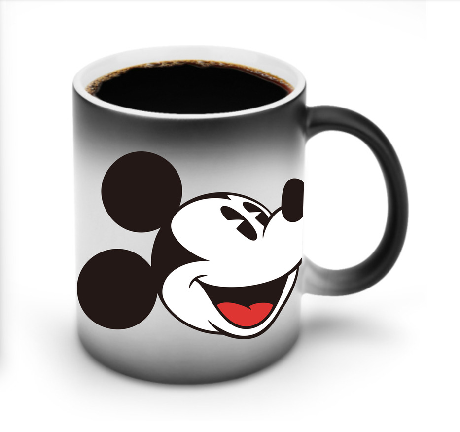 ミッキーマウス Mickey Mouse 温度変色マグカップ