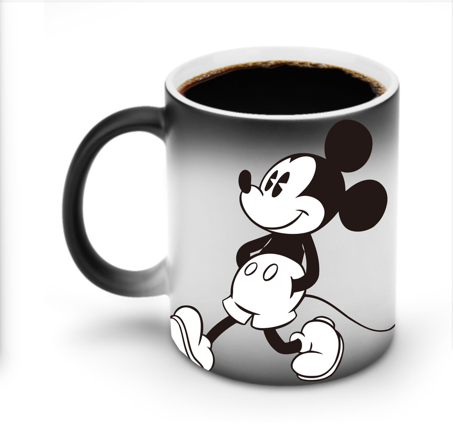 ミッキーマウス Mickey Mouse 温度変色マグカップ