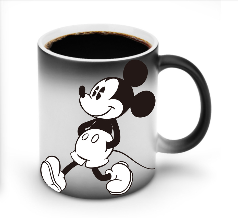ミッキーマウス Mickey Mouse 温度変色マグカップ