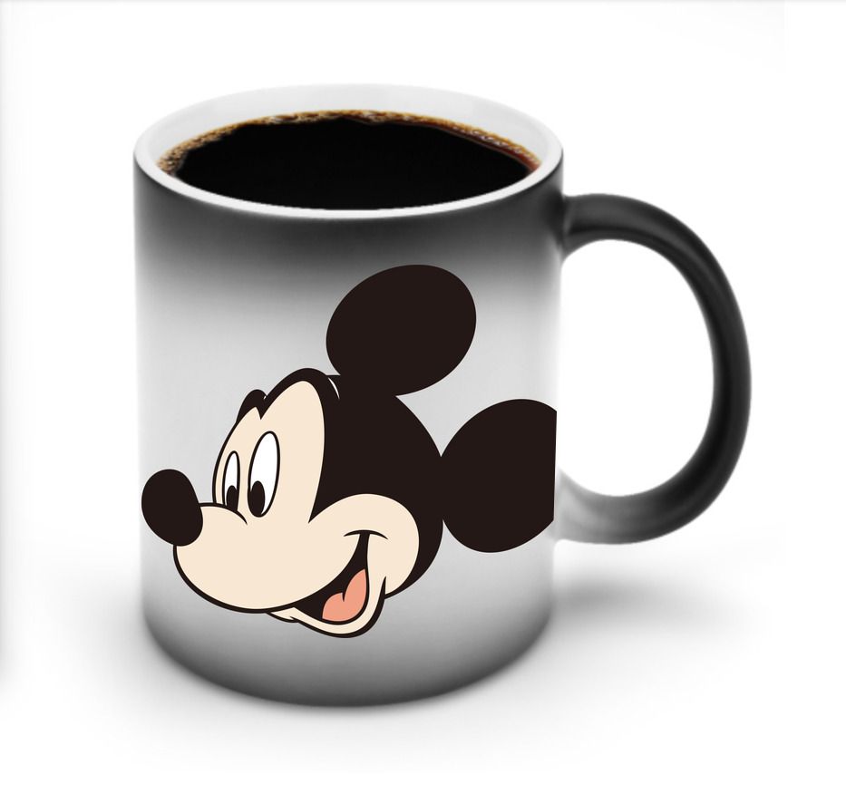 ミッキーマウス Mickey Mouse 温度変色マグカップ