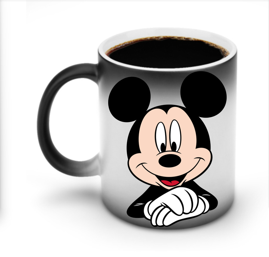 ミッキーマウス Mickey Mouse 温度変色マグカップ