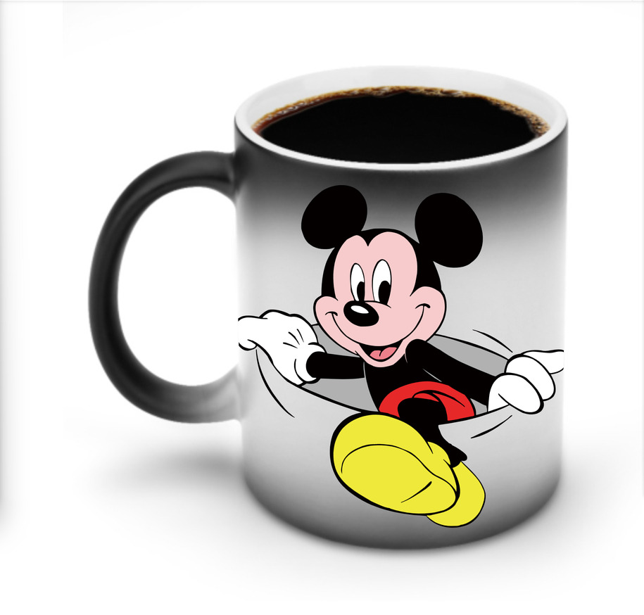 ミッキーマウス Mickey Mouse 温度変色マグカップ