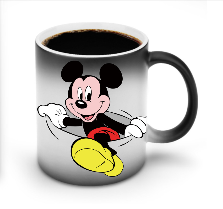 ミッキーマウス Mickey Mouse 温度変色マグカップ