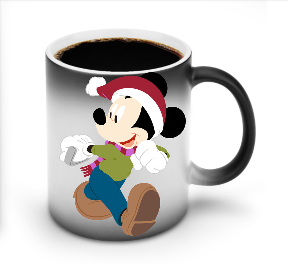 ミッキーマウス Mickey Mouse 温度変色マグカップ