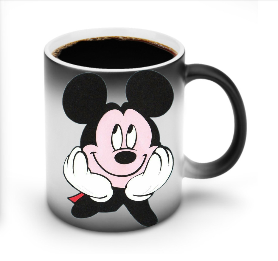 ミッキーマウス Mickey Mouse 温度変色マグカップ