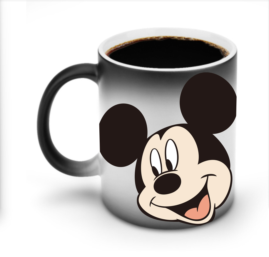 ミッキーマウス Mickey Mouse 温度変色マグカップ
