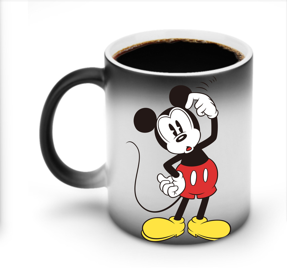 ミッキーマウス Mickey Mouse 温度変色マグカップ