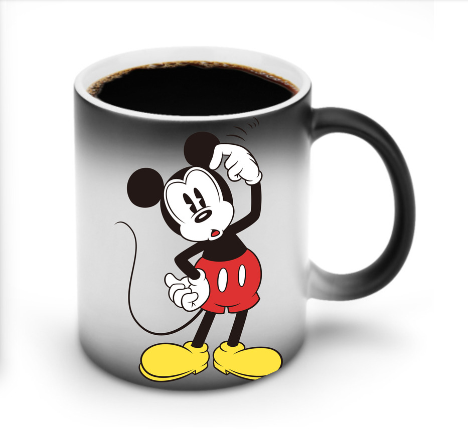 ミッキーマウス Mickey Mouse 温度変色マグカップ