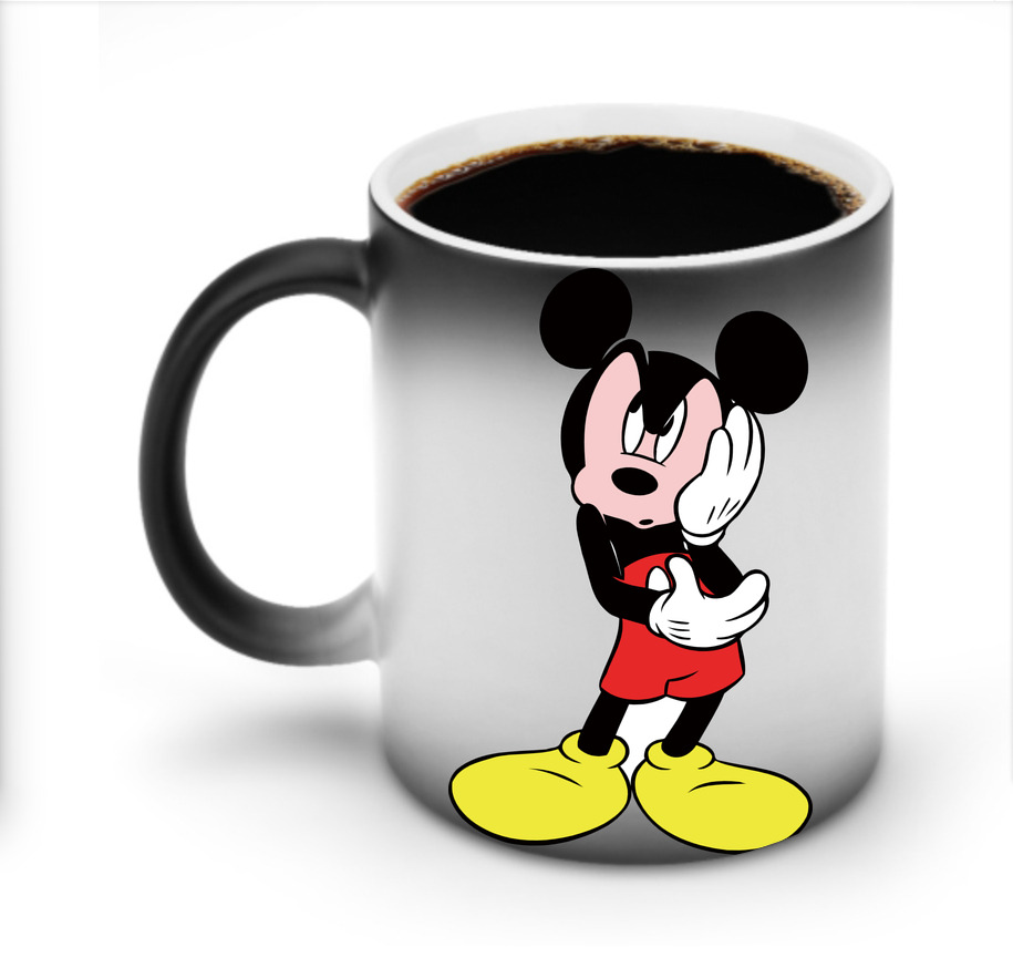 ミッキーマウス Mickey Mouse 温度変色マグカップ