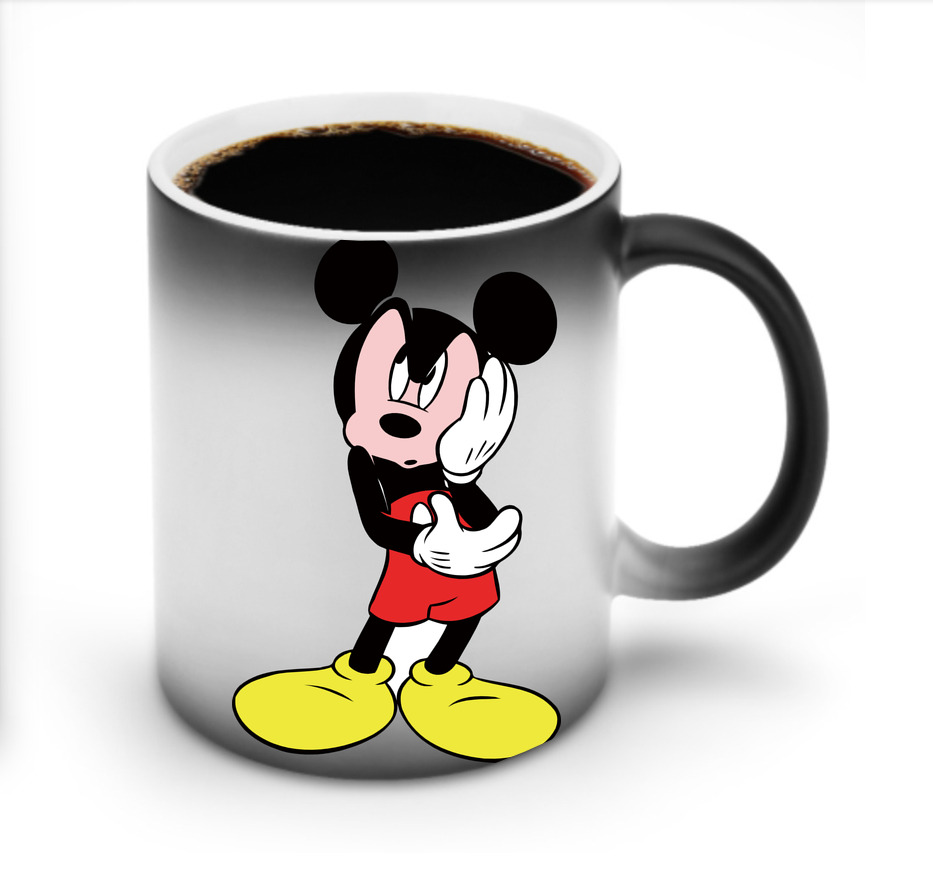 ミッキーマウス Mickey Mouse 温度変色マグカップ