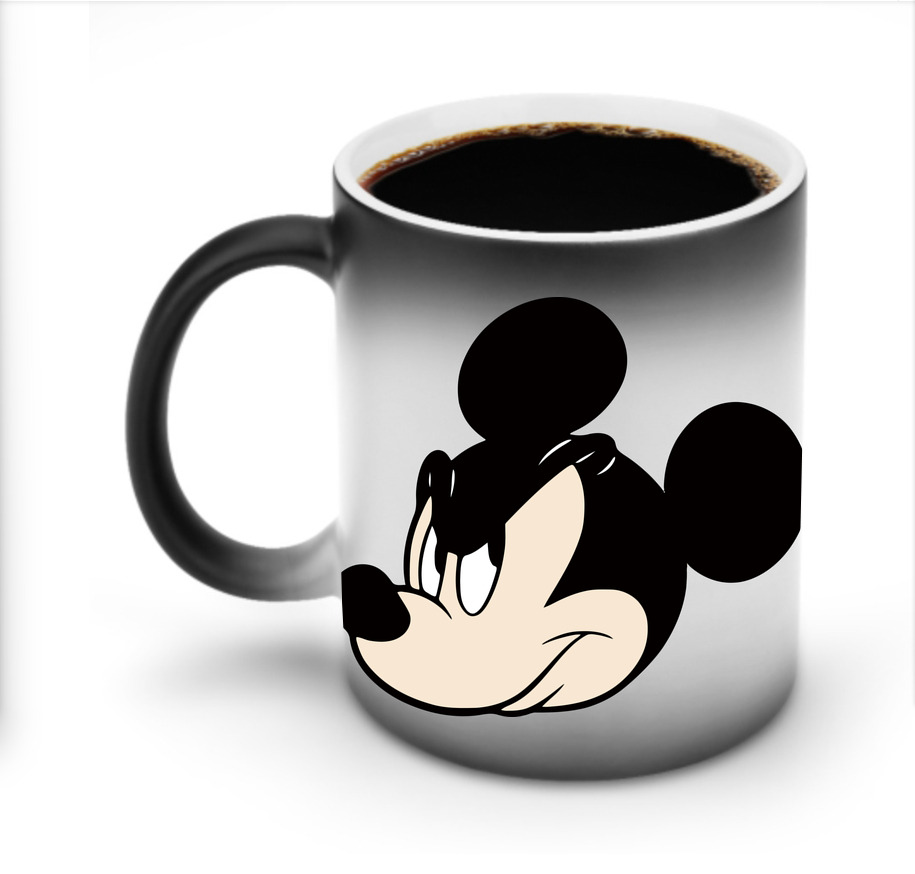 ミッキーマウス Mickey Mouse 温度変色マグカップ