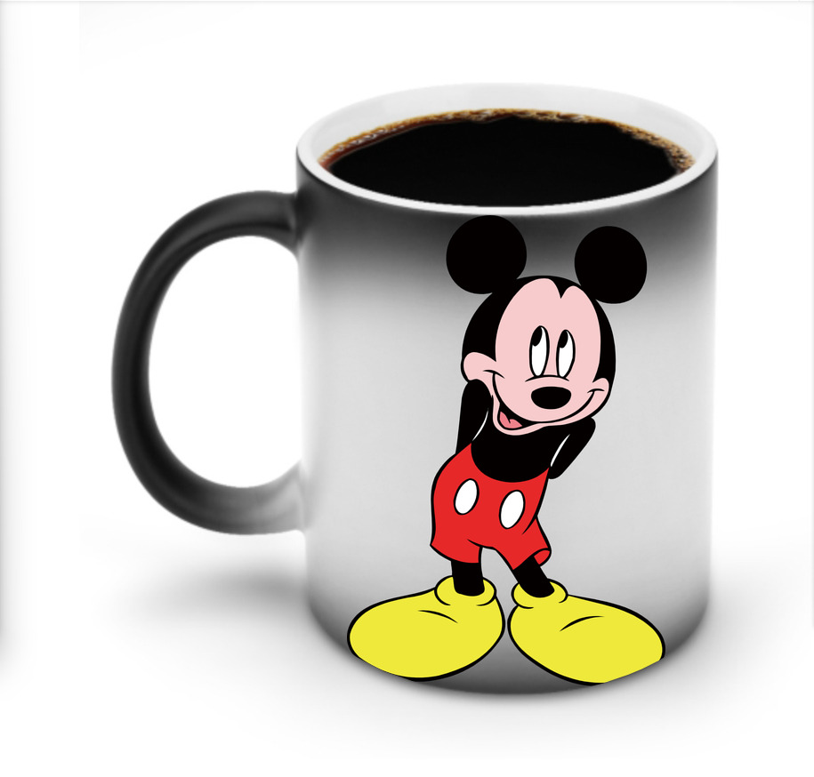 ミッキーマウス Mickey Mouse 温度変色マグカップ