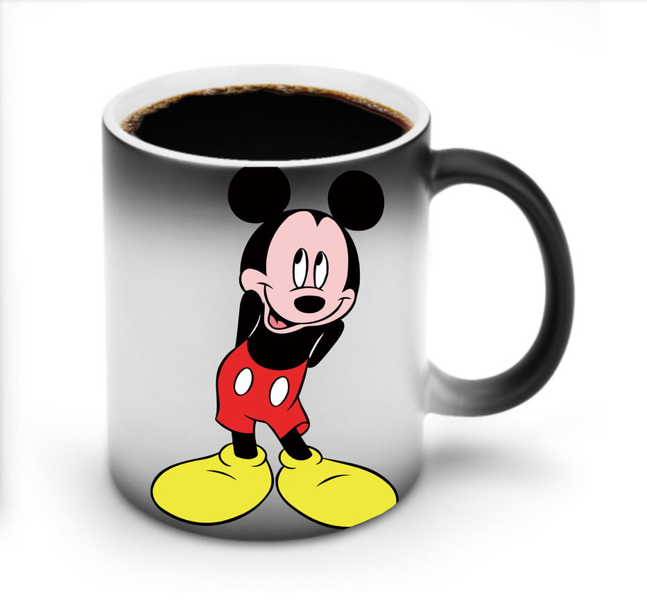 ミッキーマウス Mickey Mouse 温度変色マグカップ