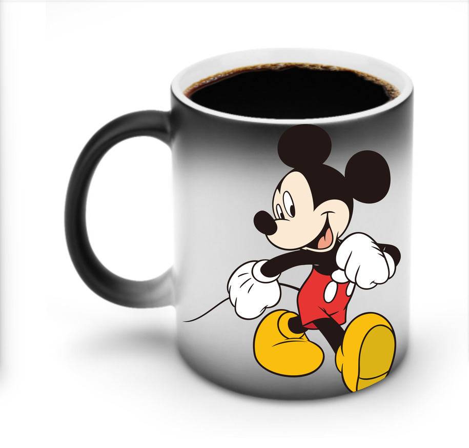 ミッキーマウス Mickey Mouse 温度変色マグカップ