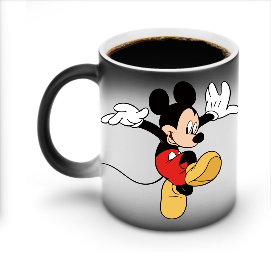 ミッキーマウス Mickey Mouse 温度変色マグカップ