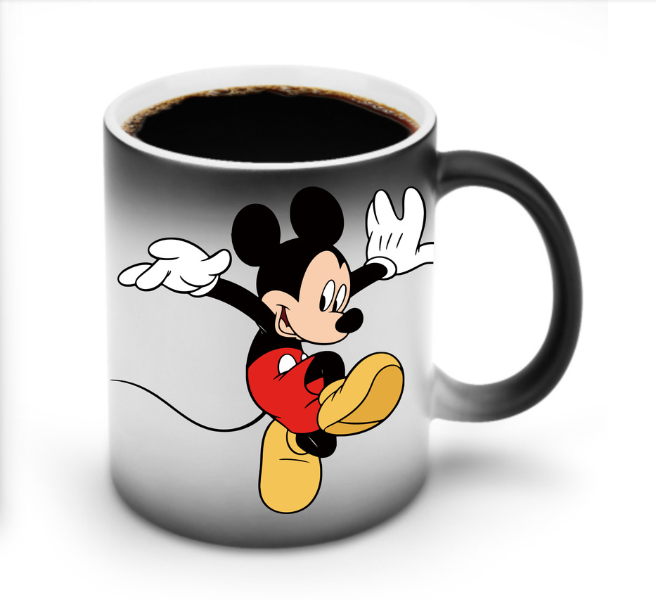 ミッキーマウス Mickey Mouse 温度変色マグカップ