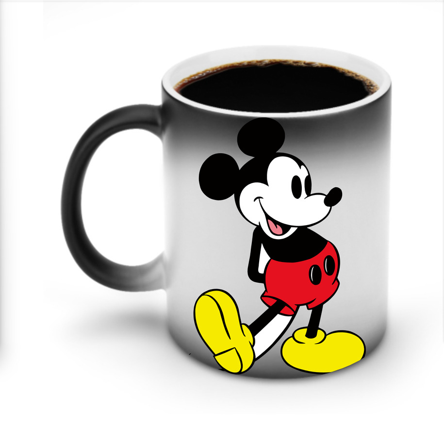 ミッキーマウス Mickey Mouse 温度変色マグカップ