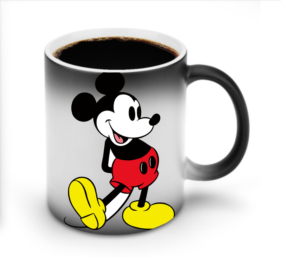 ミッキーマウス Mickey Mouse 温度変色マグカップ