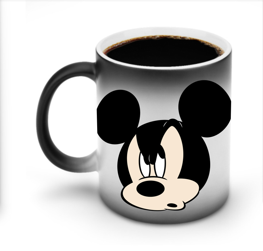 ミッキーマウス Mickey Mouse 温度変色マグカップ