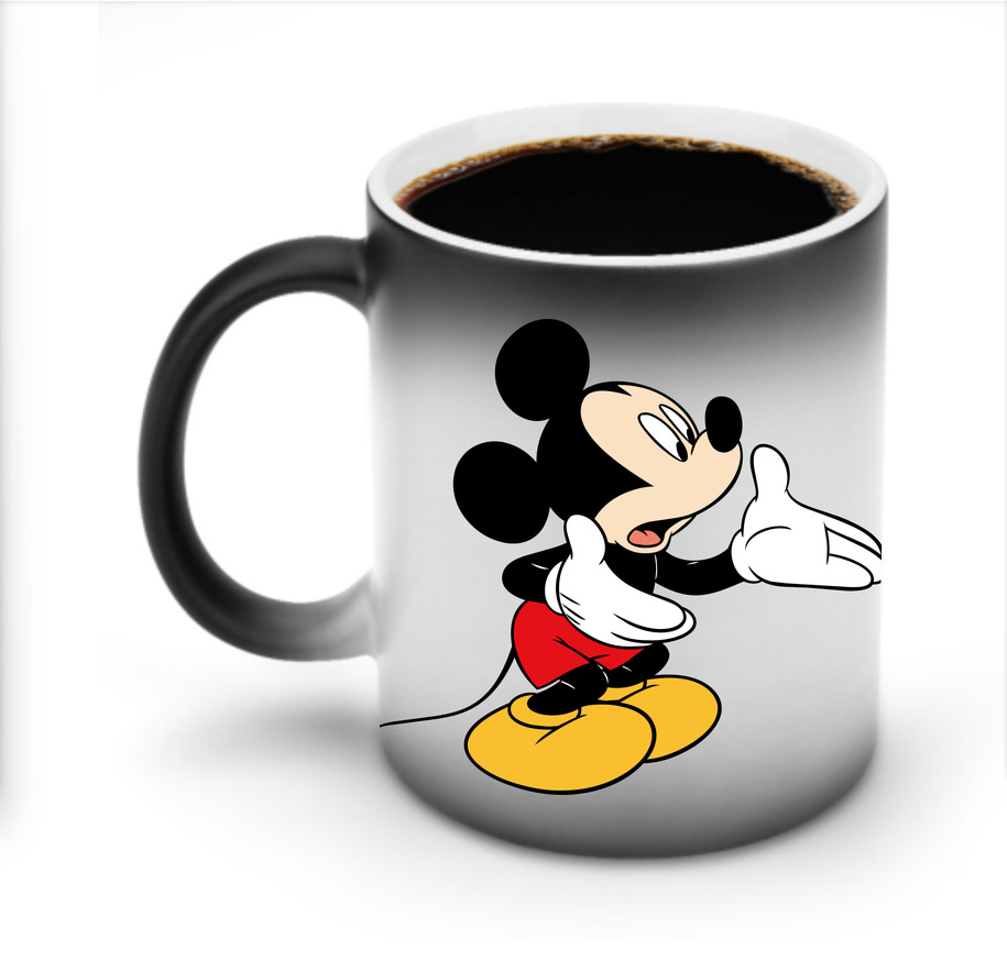 ミッキーマウス Mickey Mouse 温度変色マグカップ