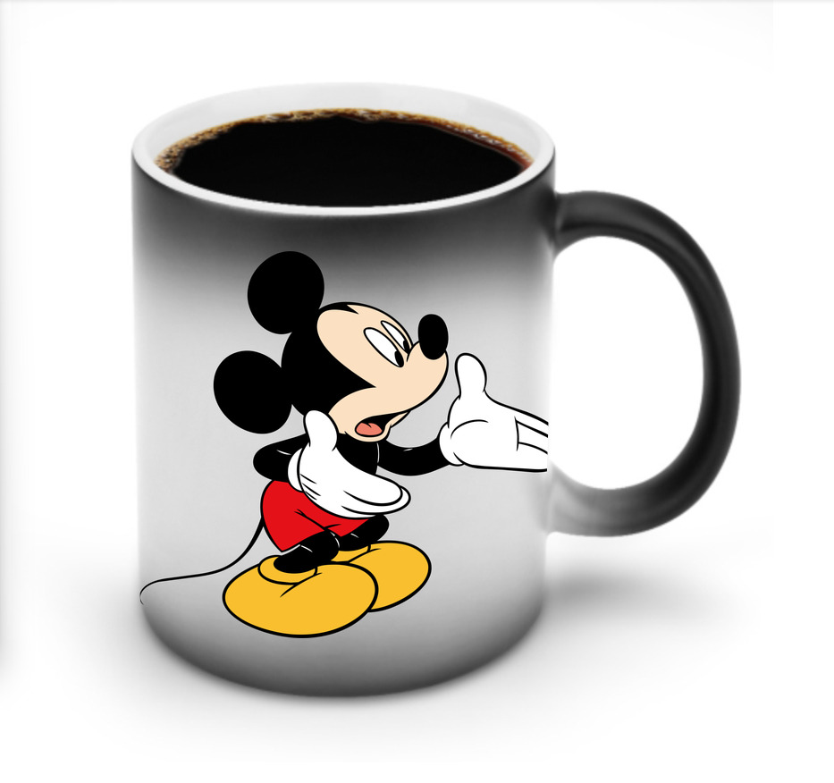 ミッキーマウス Mickey Mouse 温度変色マグカップ