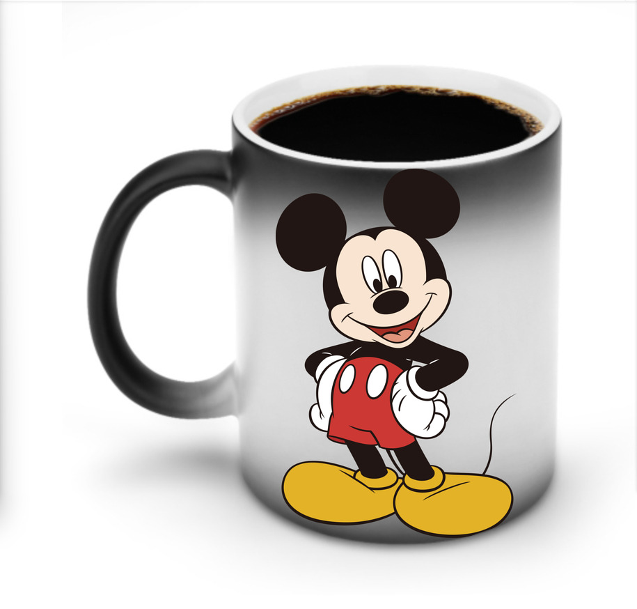 ミッキーマウス Mickey Mouse 温度変色マグカップ