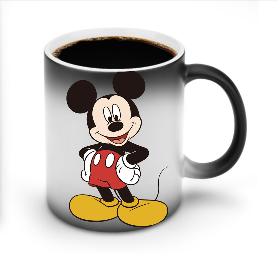 ミッキーマウス Mickey Mouse 温度変色マグカップ
