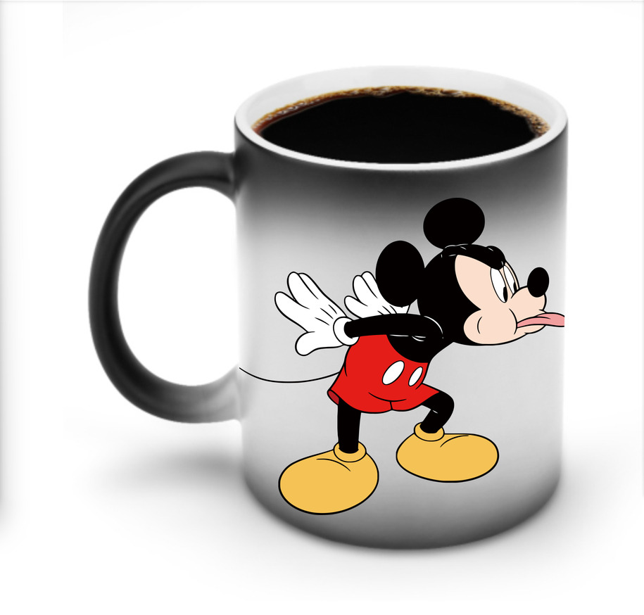 ミッキーマウス Mickey Mouse 温度変色マグカップ
