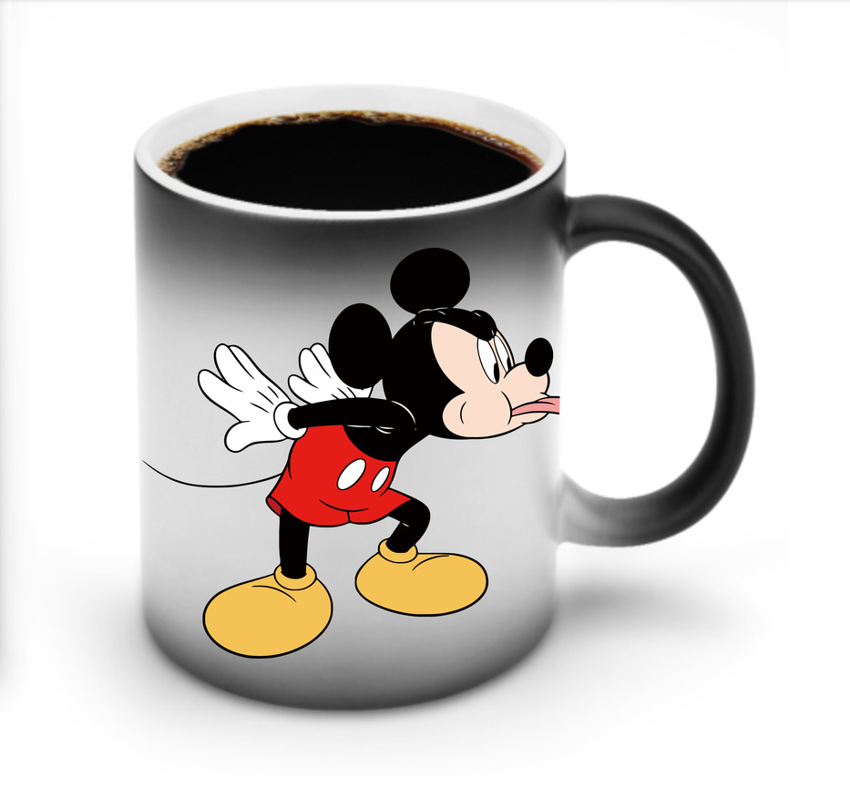 ミッキーマウス Mickey Mouse 温度変色マグカップ