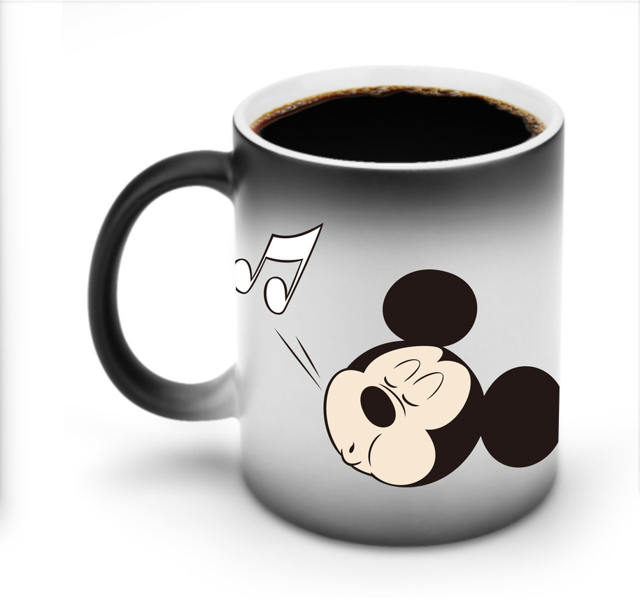 ミッキーマウス Mickey Mouse 温度変色マグカップ